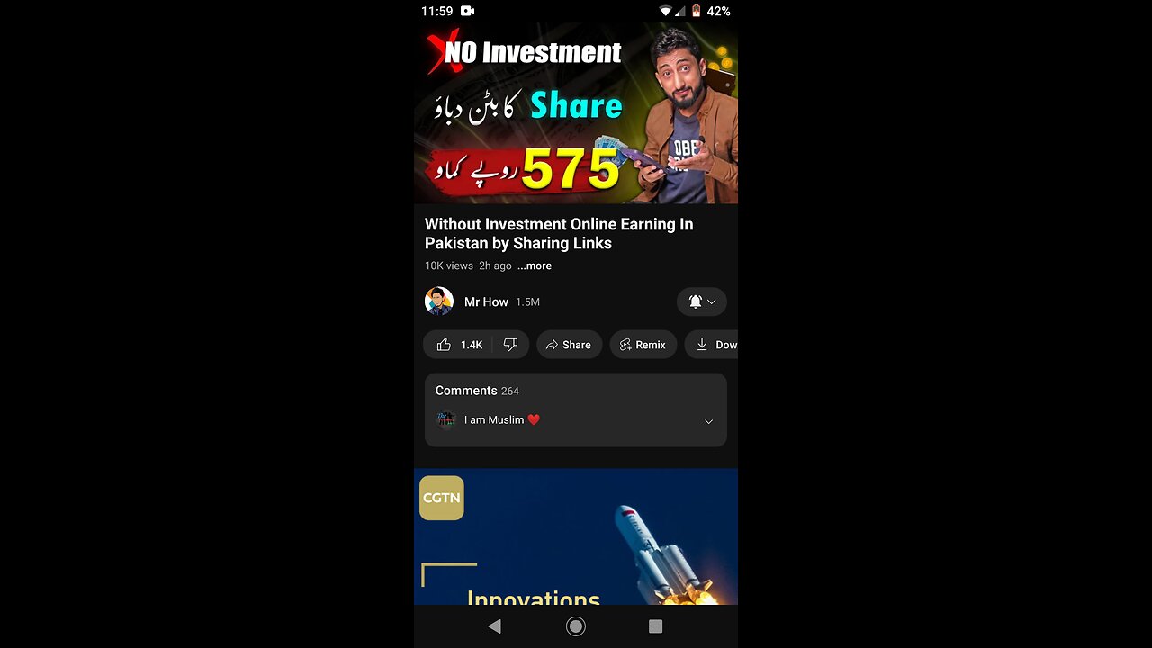 With out investment online earning in Pakistan by sharing link.