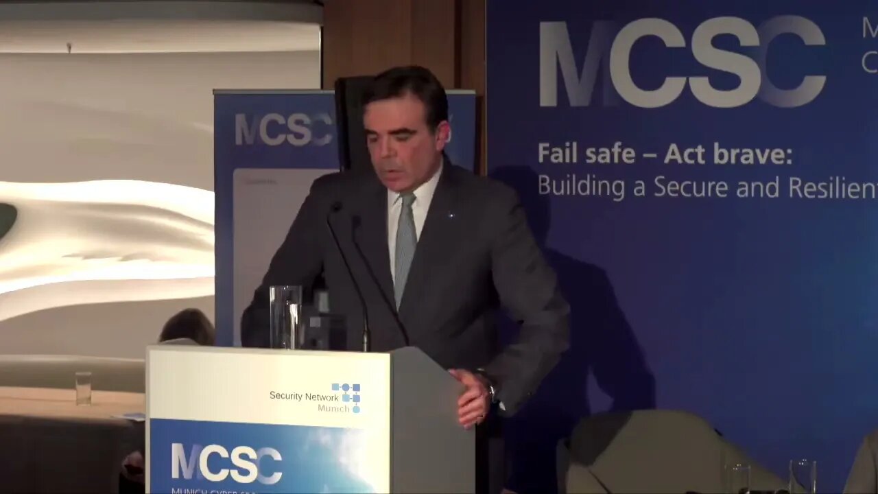 Margaritis Schinas, Vice President EU Commission, MCSC 2020 Opening Speech