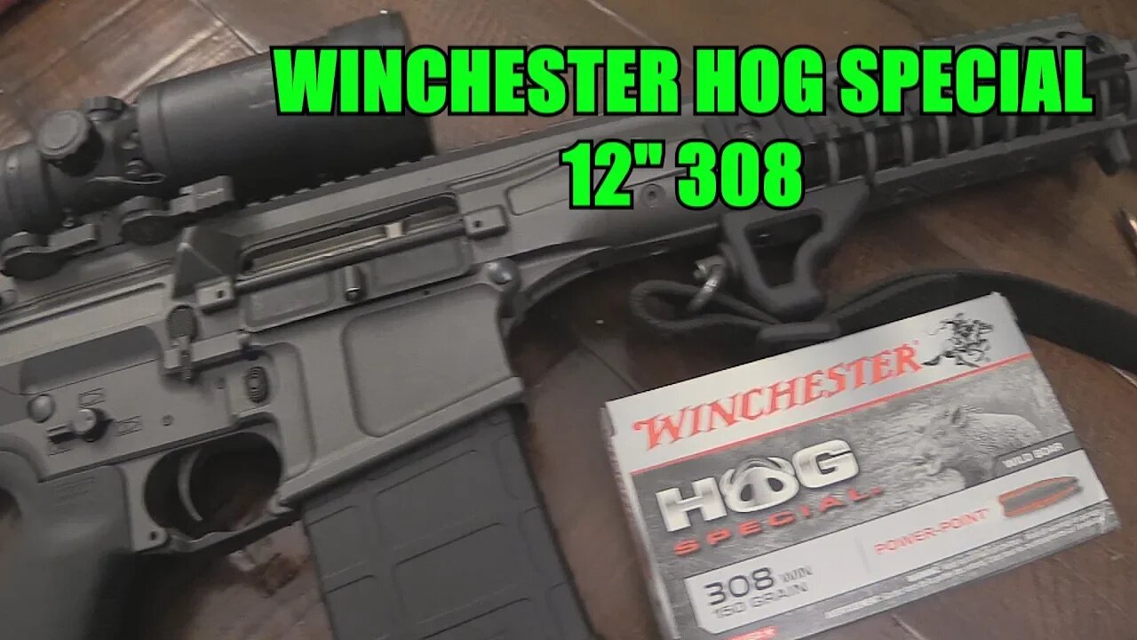 150gr Winchester Hog Special 12 308