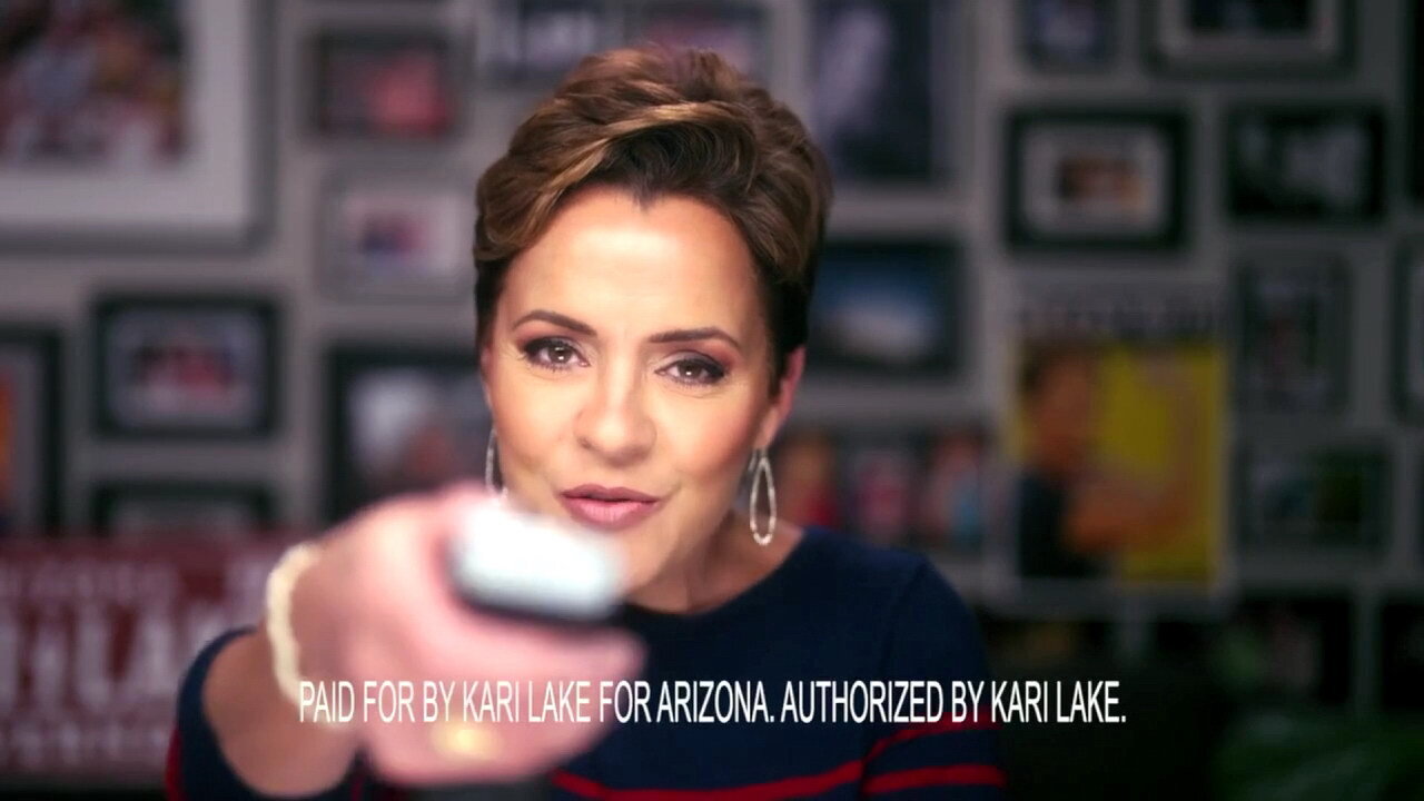 KARI LAKE FAKE NEWS MEDIA AD