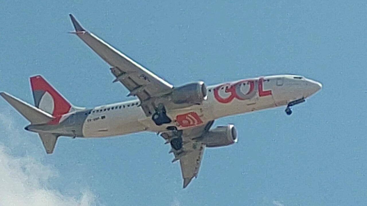 Boeing 737 MAX 8 PR-XMP coming from São Paulo(Congonhas) to Fortaleza