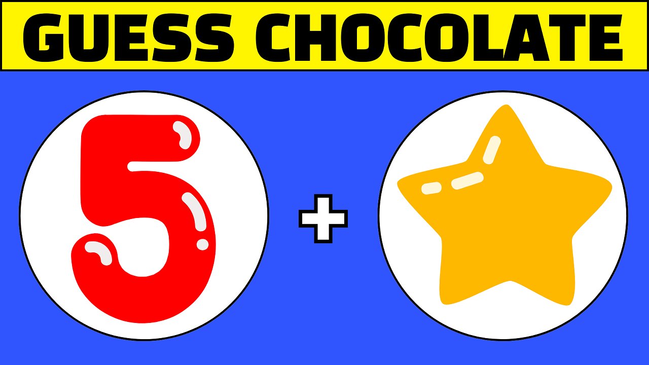 Guess Chocolate Name by Emoji | Queddle | Emoji Riddles | Kuiz Quizzo