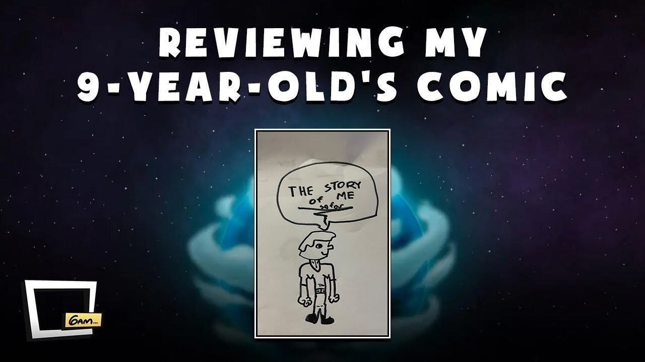 Reviewing my 9-Year-Old's Comics: The Story of Me So Far