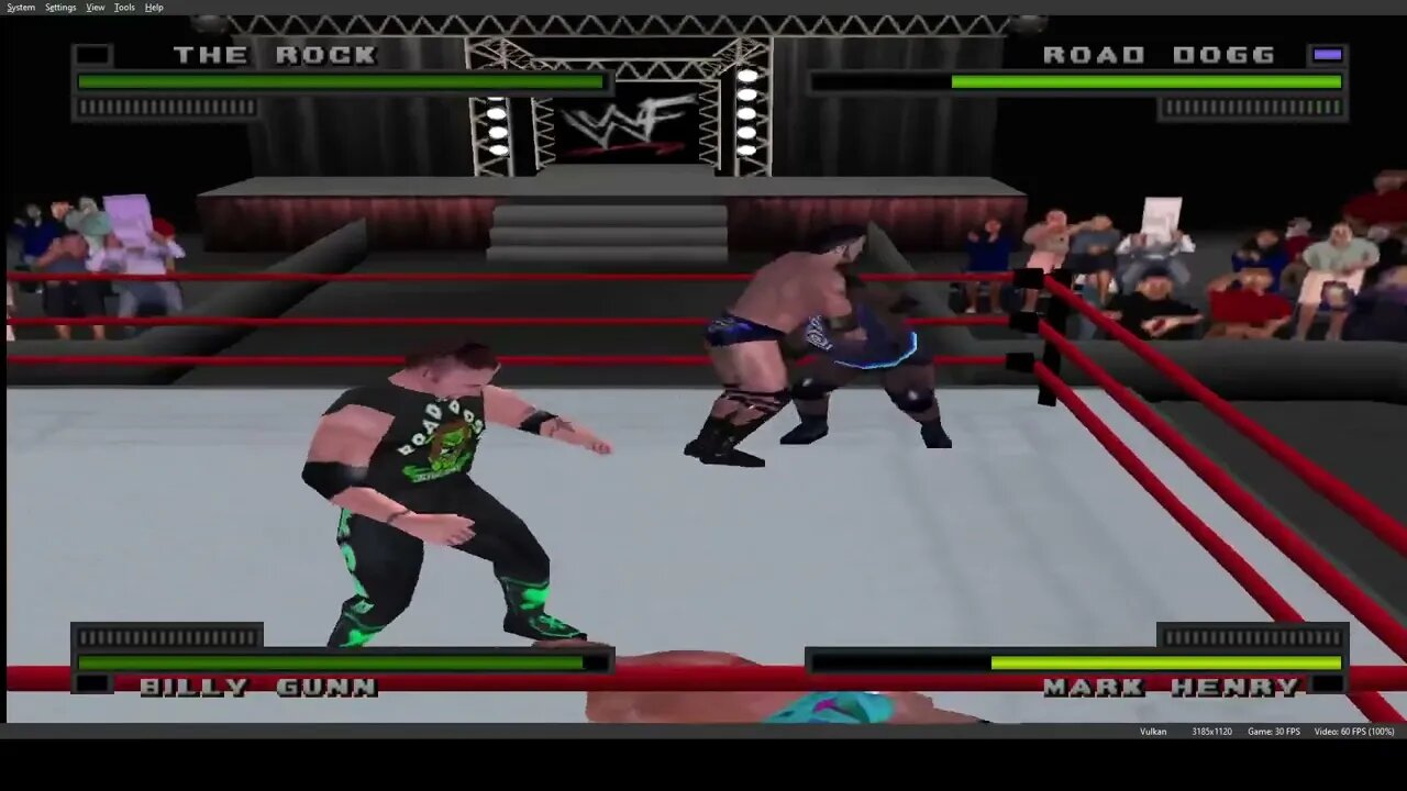 wwf attitude ps1: short match #33