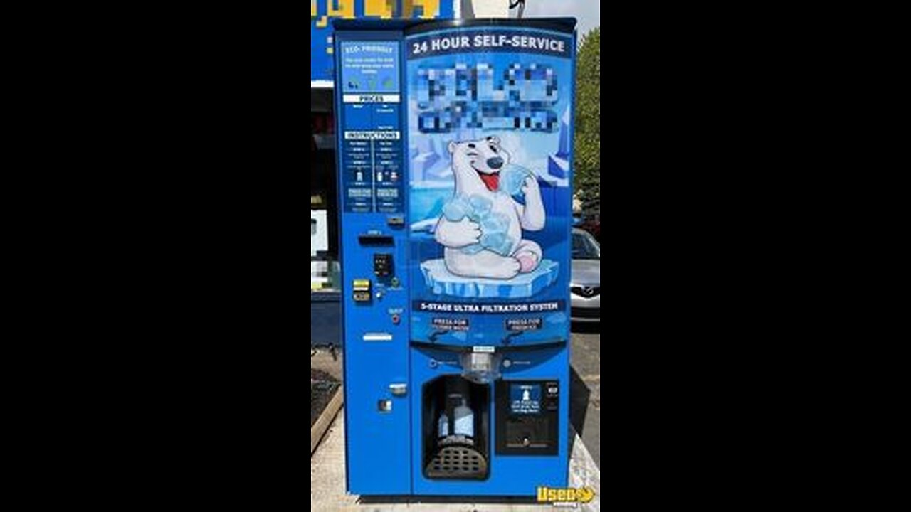 2023 Everest Ice VX4 Bagged Ice and Filtered Water Vending Machine For Sale in New Jersey