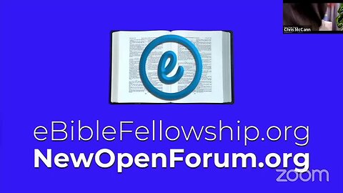 EBF’s New Open Forum - April 14, 2023 (TAGS #earthquake #Judgmentday #Bible #God #Jesus #HaroldCa…