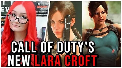 Lara Croft TRENDS After Call Of Duty Skin Causes CONTROVERSY | New Model Looks Angry & BLAND