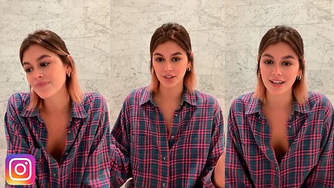 Kaia Gerber - Live | Book Club: "The Immortalists"