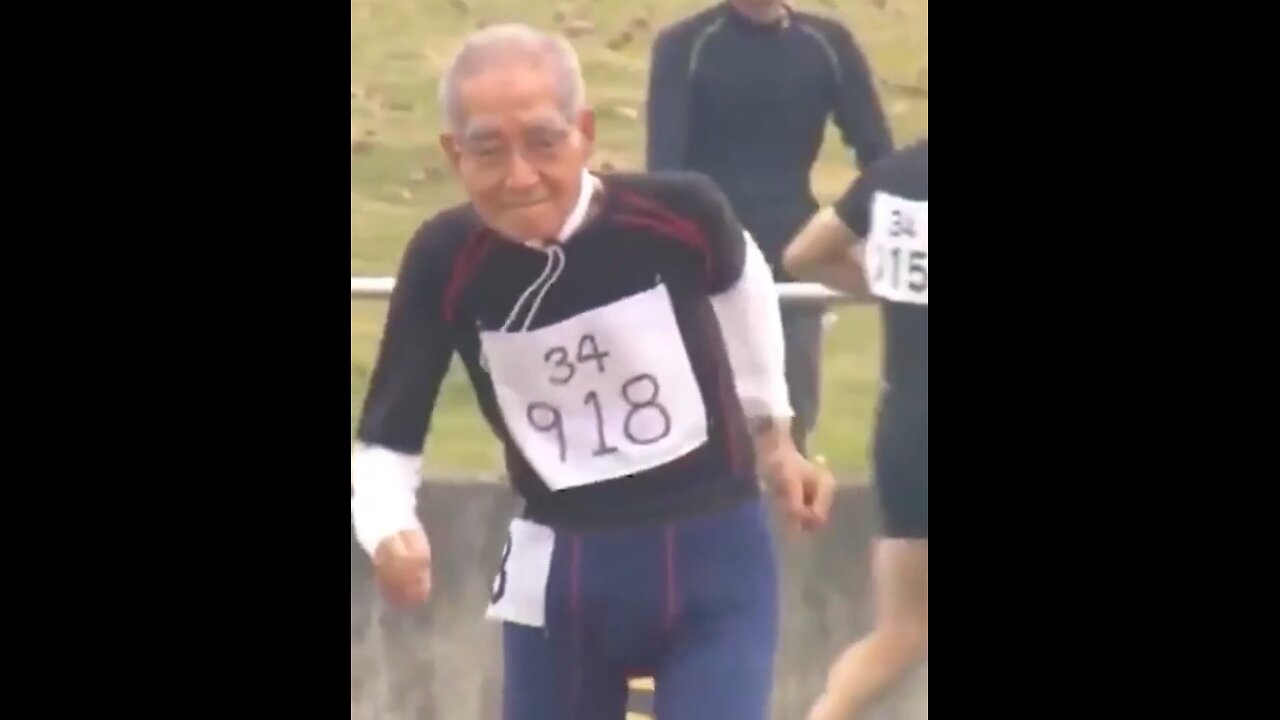 102-Year-Old Man BURNS Everyone on the track!