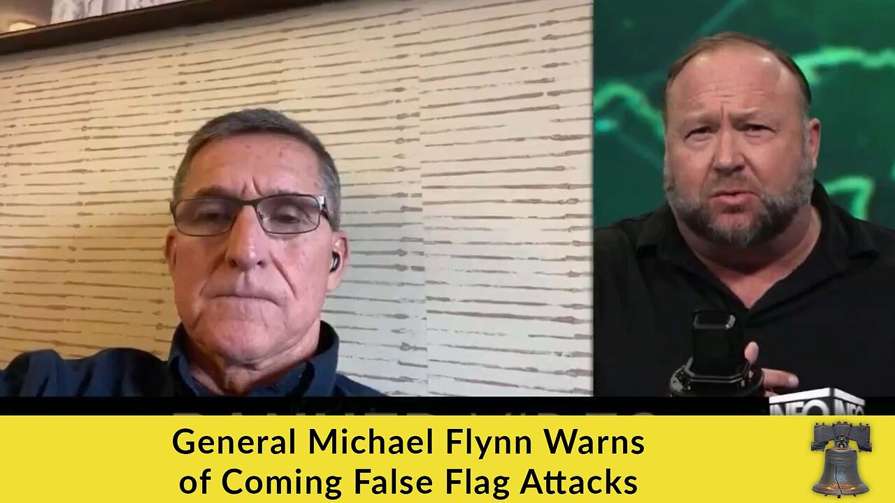 General Michael Flynn Warns of Coming False Flag Attacks