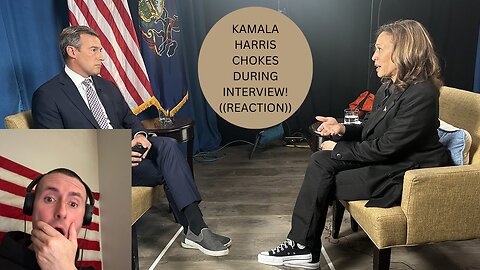 KAMALA HARRIS INTERVIEW TODAY! REACTING LIVE!