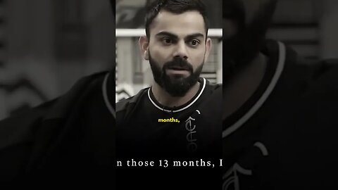 Getting Back into the Team Virat Kholi
