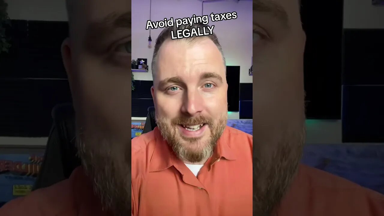The number one way to avoid paying taxes legally… #taxes