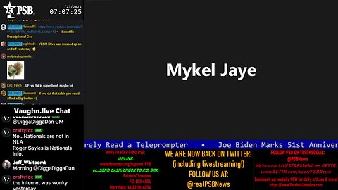 2024-01-23 07:00 EST - Patriots Soapbox AM: with MykelJaye, SkyeBreeze