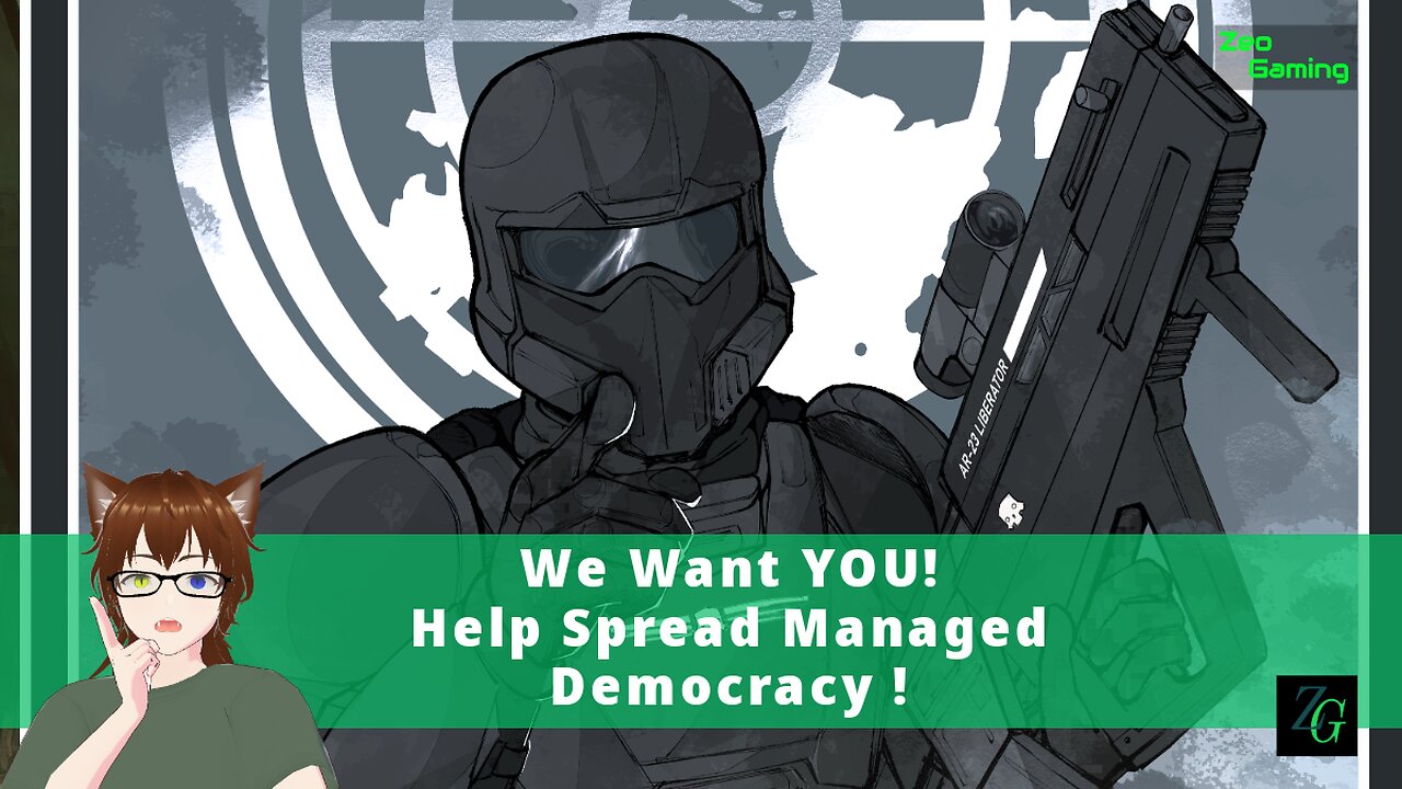 Z Stream - Spreading Democracy - HellDivers II