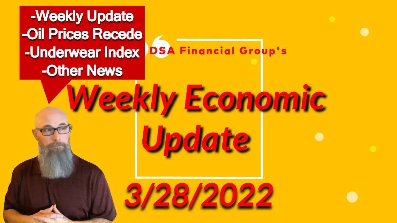 Weekly Update for 3/28/2022