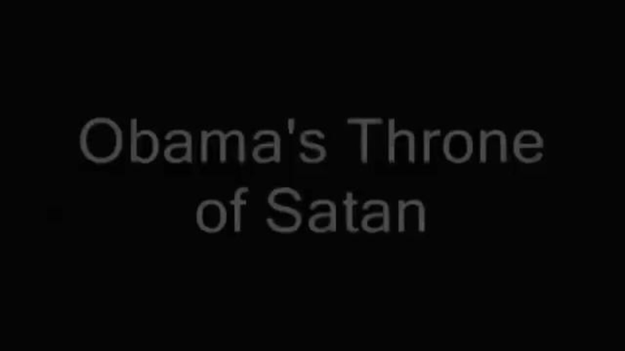 Obama – The Seat of Satan – The Pergamon Altar