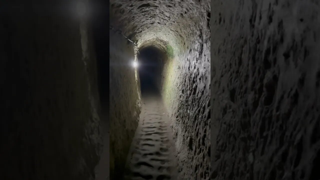 Mysterious Underground City Home to 20k People - Derinkuyu Turkey (Part 3) #shorts