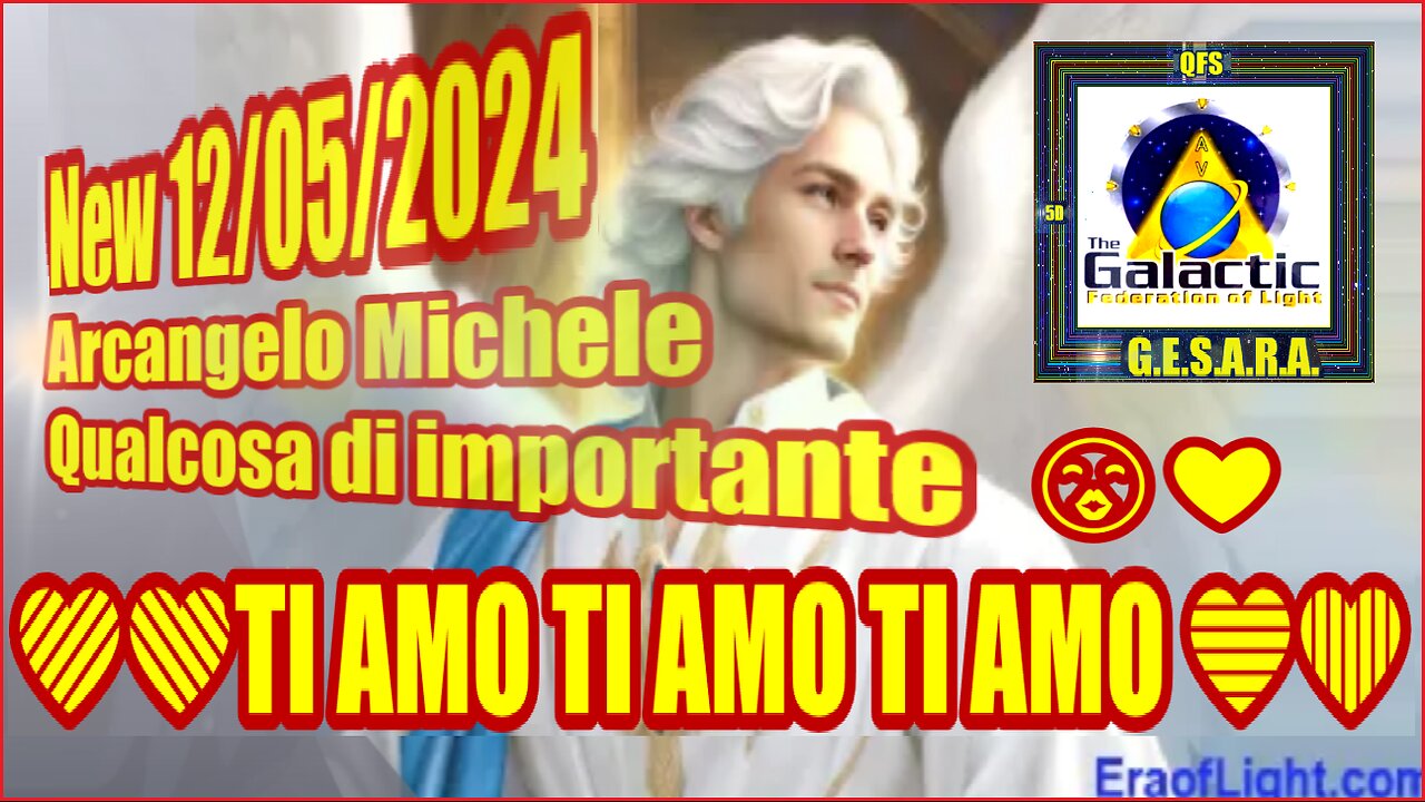 New 12/05/2024 Arcangelo Michele: Qualcosa di importante 😘 ❤️ TI AMO TI AMO TI AMO