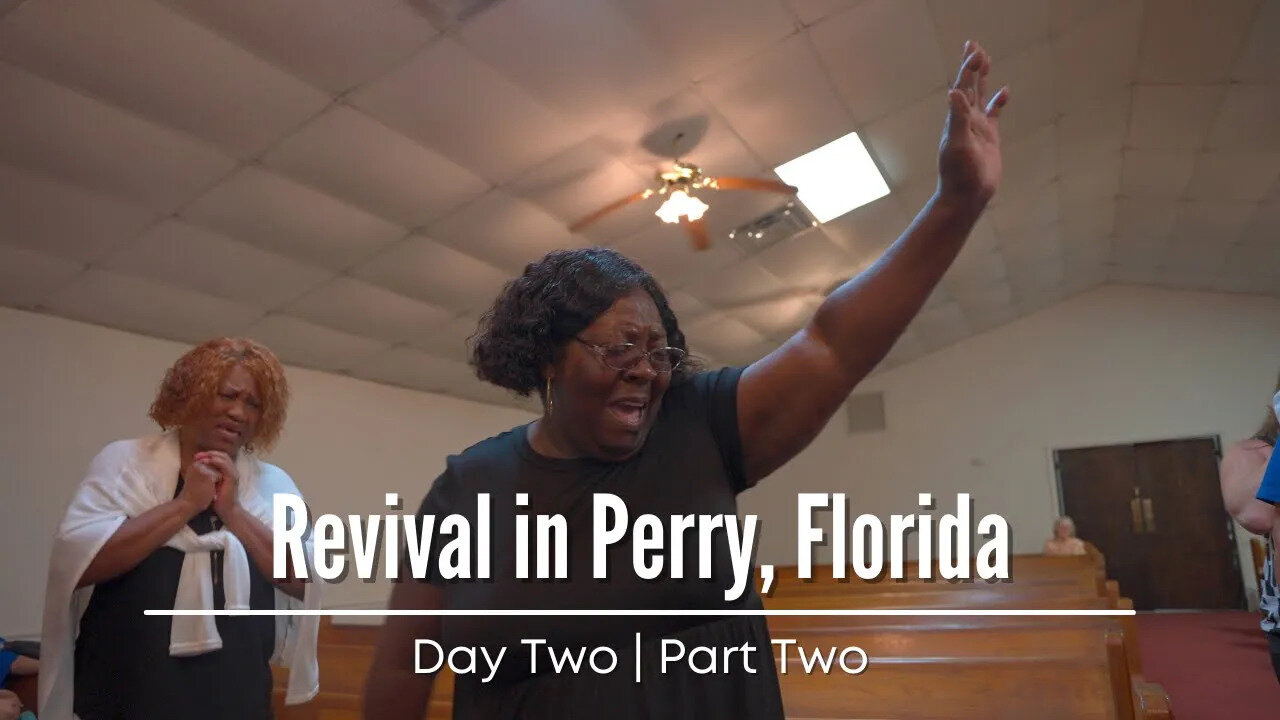 JESUS CHRIST HEALED PEOPLE IN PERRY, FLORIDA OF THEIR INFIRMITIES!!!