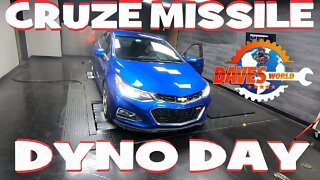 Project CRUZE MISSILE hits the dyno!