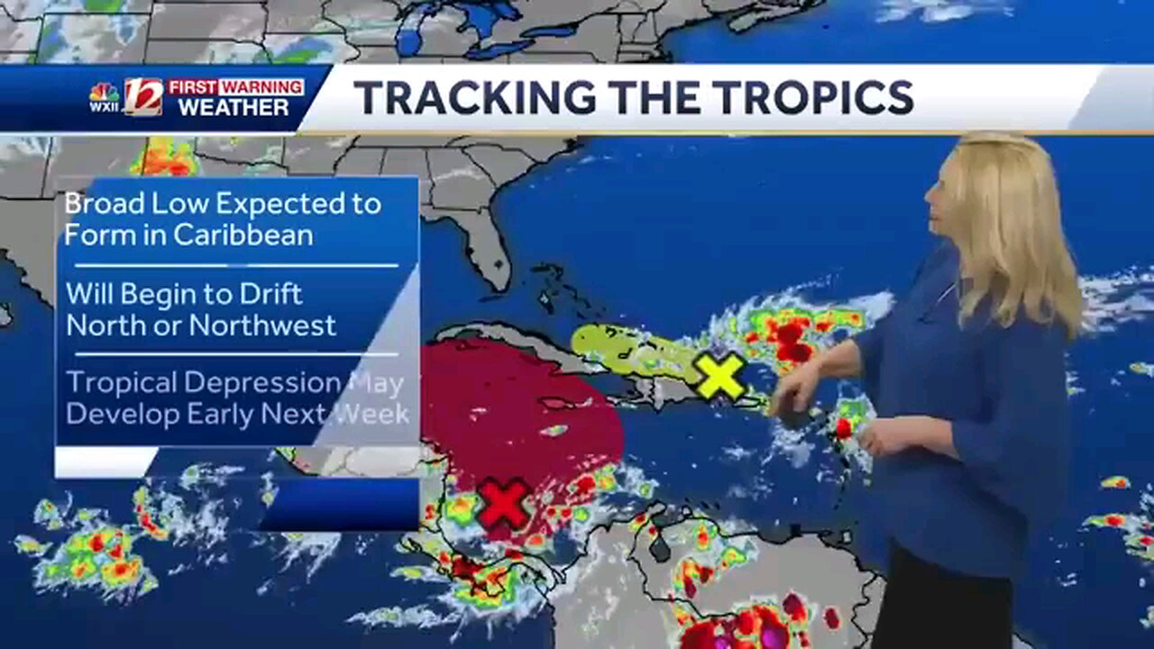 Tropical Depression Headed in the Southeast direction could make landfall next week.