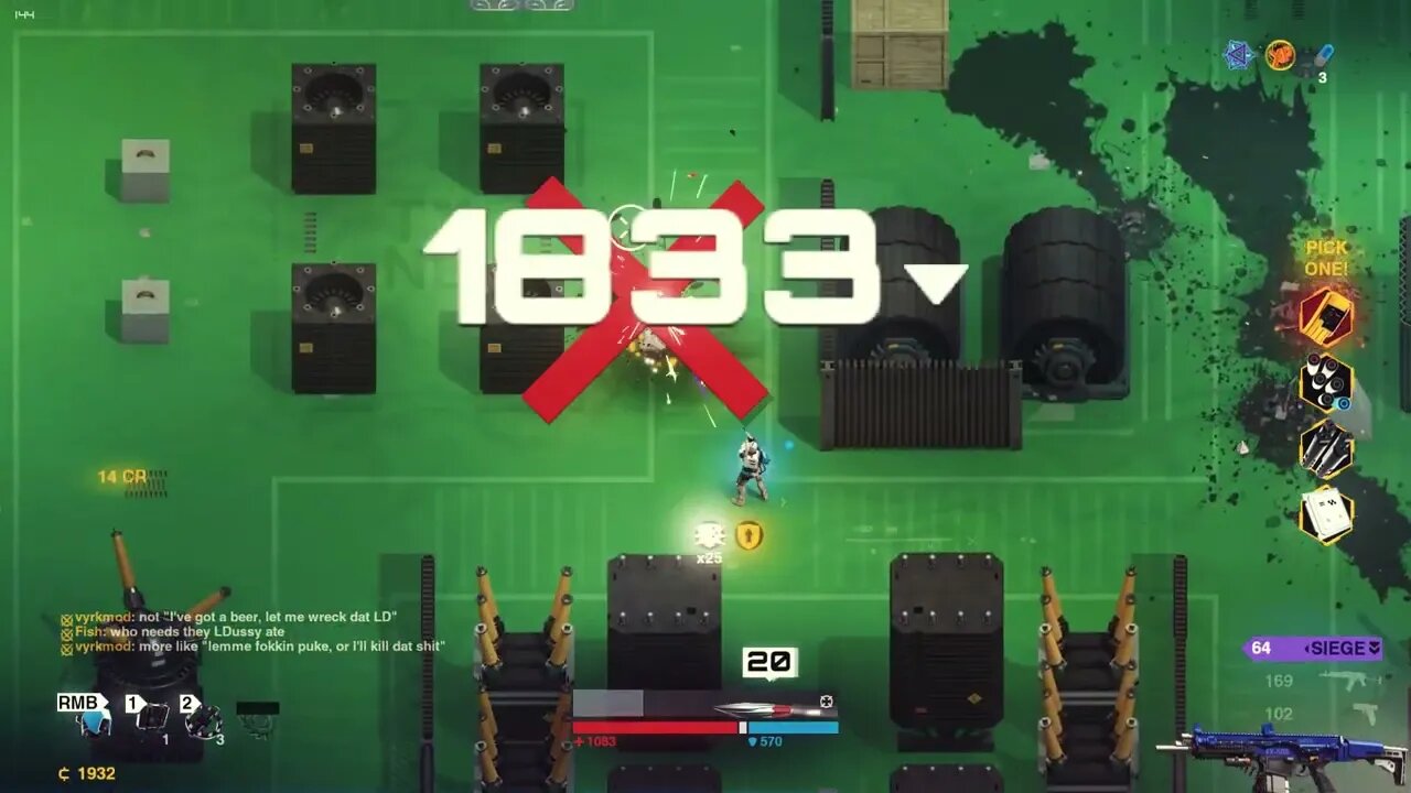 (synthetik) riot guard 140% hyper adrenaline mode run