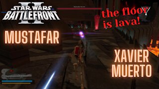 Star Wars Battlefront 2 (2005) Multiplayer / Mustafar with Xavier Muerto