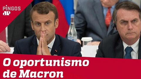 O oportunismo de Macron