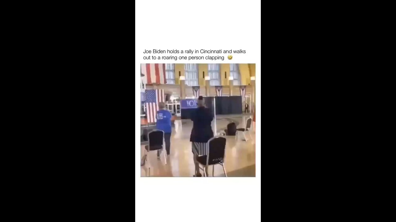 Fuck joe ByeDone Rally 1 Person Clapping🙄