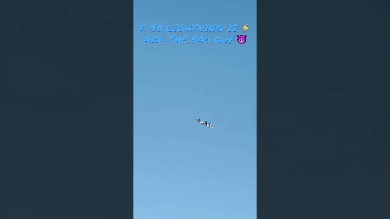 F-35 LIGHTNING II ⚡️USA 5th Generation Fighter US Air Force (Extreme Ultra Mega LOW SPEED PASS!) 😎