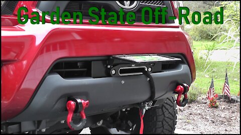 Toyota Tacoma Hidden Winch Mount