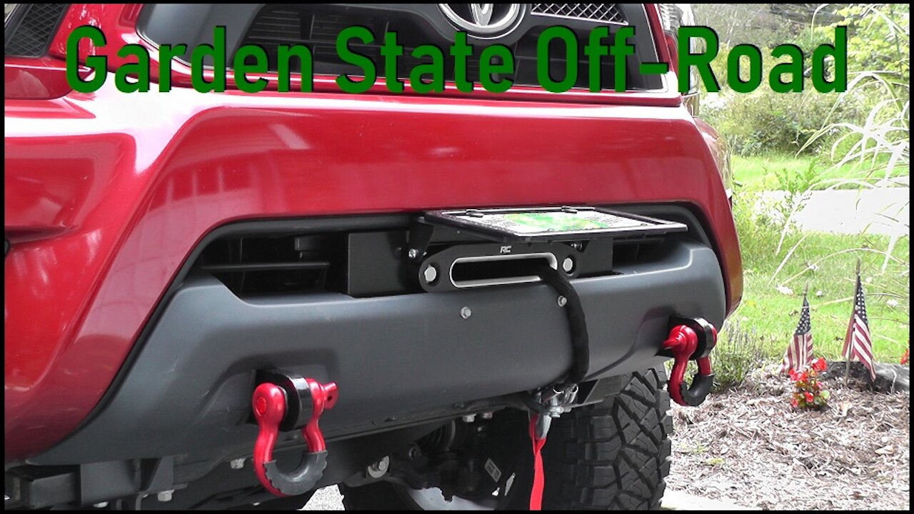 Toyota Tacoma Hidden Winch Mount