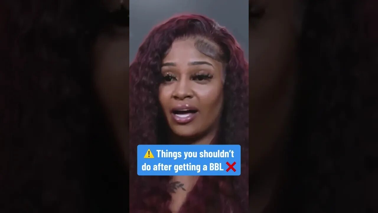 These are some of the mistakes she made when she got a BBL @ninalaretta #reallyfestreetstarz