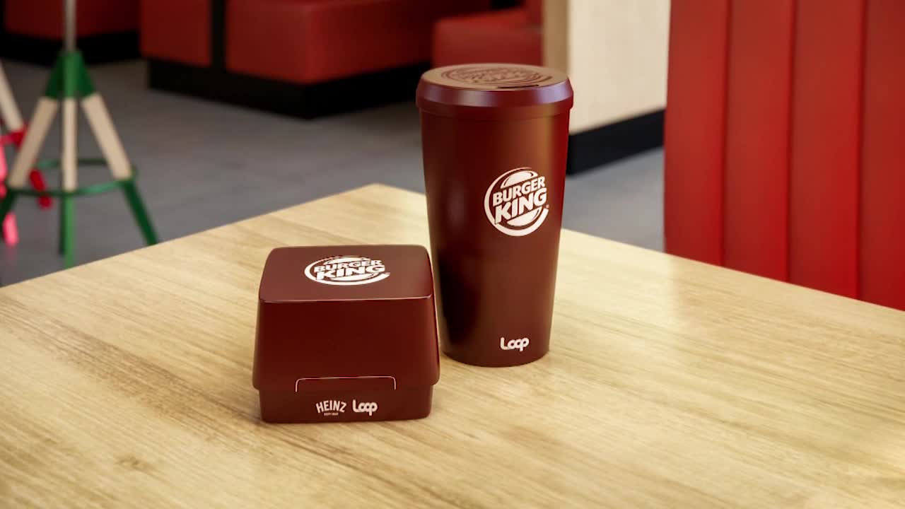 Burger King tries reusable packaging