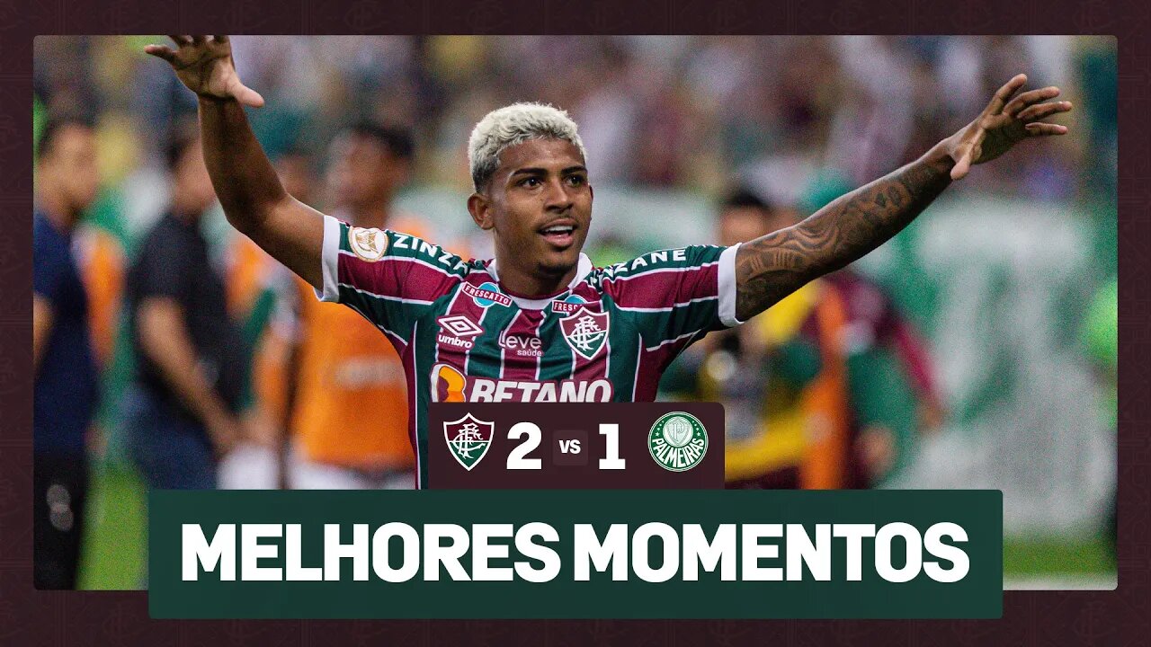 FLUMINENSE 2 X 1 PALMEIRAS | 18ª RODADA CAMPEONATO BRASILEIRO 2023 | MELHORES MOMENTOS