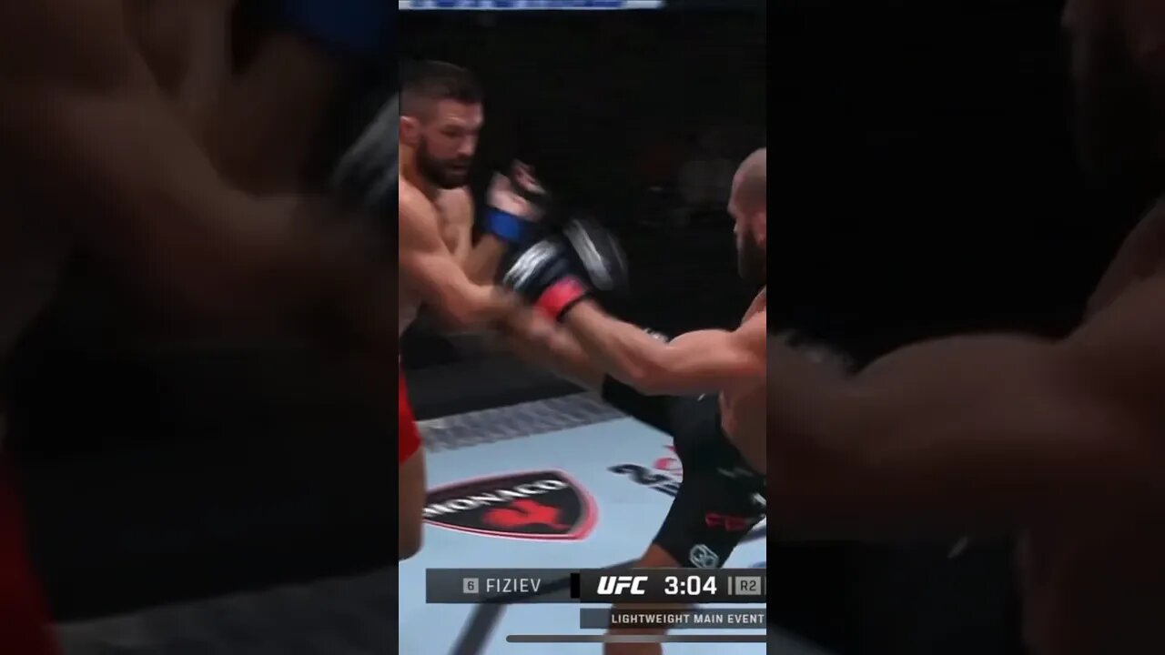 Fiziev Breaks his Foot in the Main Event! #sportsbettingpicks #sports #sportsbetting