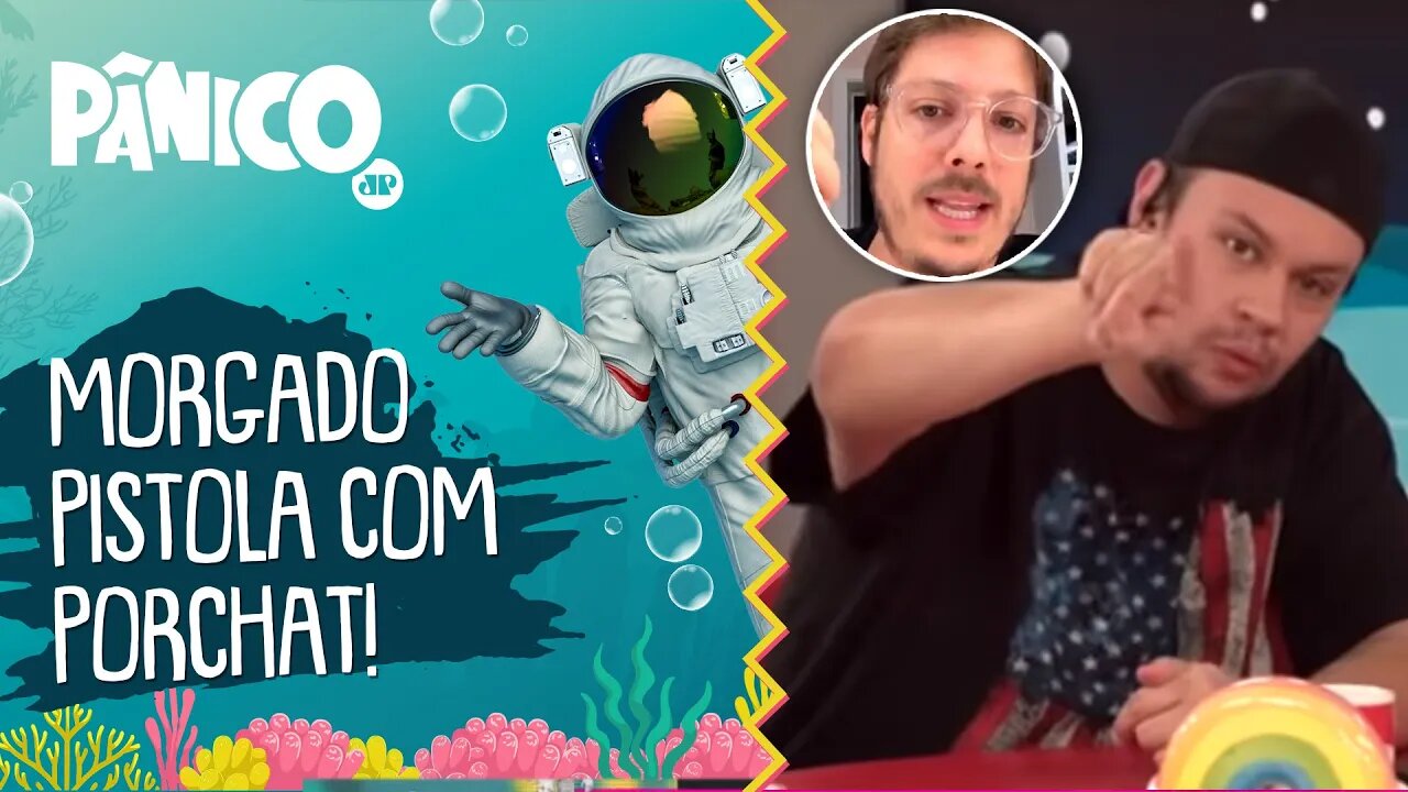 Morgado tá PISTOLA com o FÁBIO PORCHAT