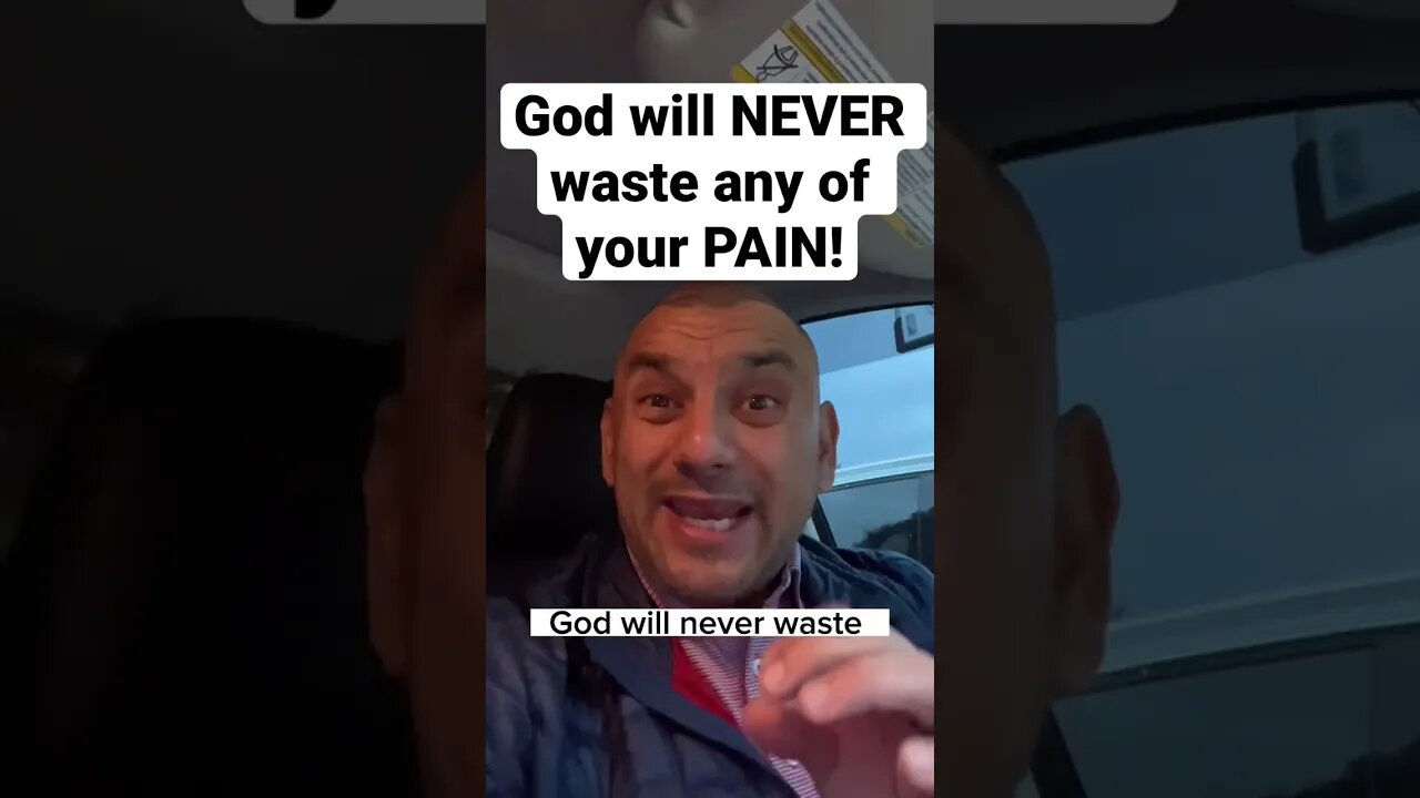 God will NEVER waste any of your pain, But will YOU?! #christianmotivation #shorts #inspireothers