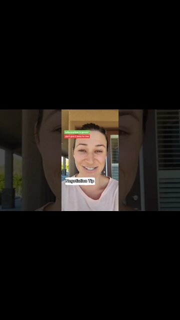 don't fill the silence with words #negotiationtips 😒