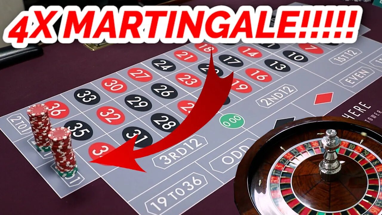 EASY MONEY OR BUST?! 4X Martingale Roulette System