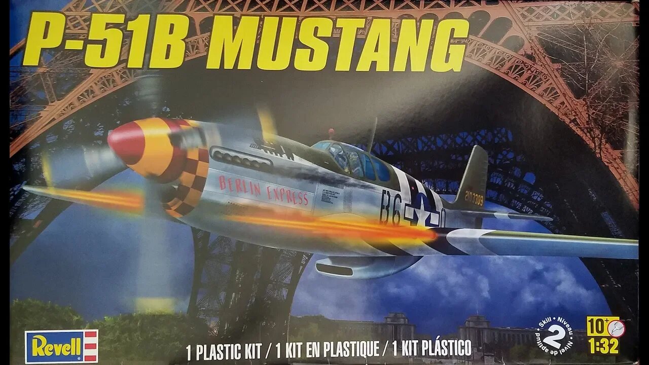 1/32 Revell P-51B Review/Preview