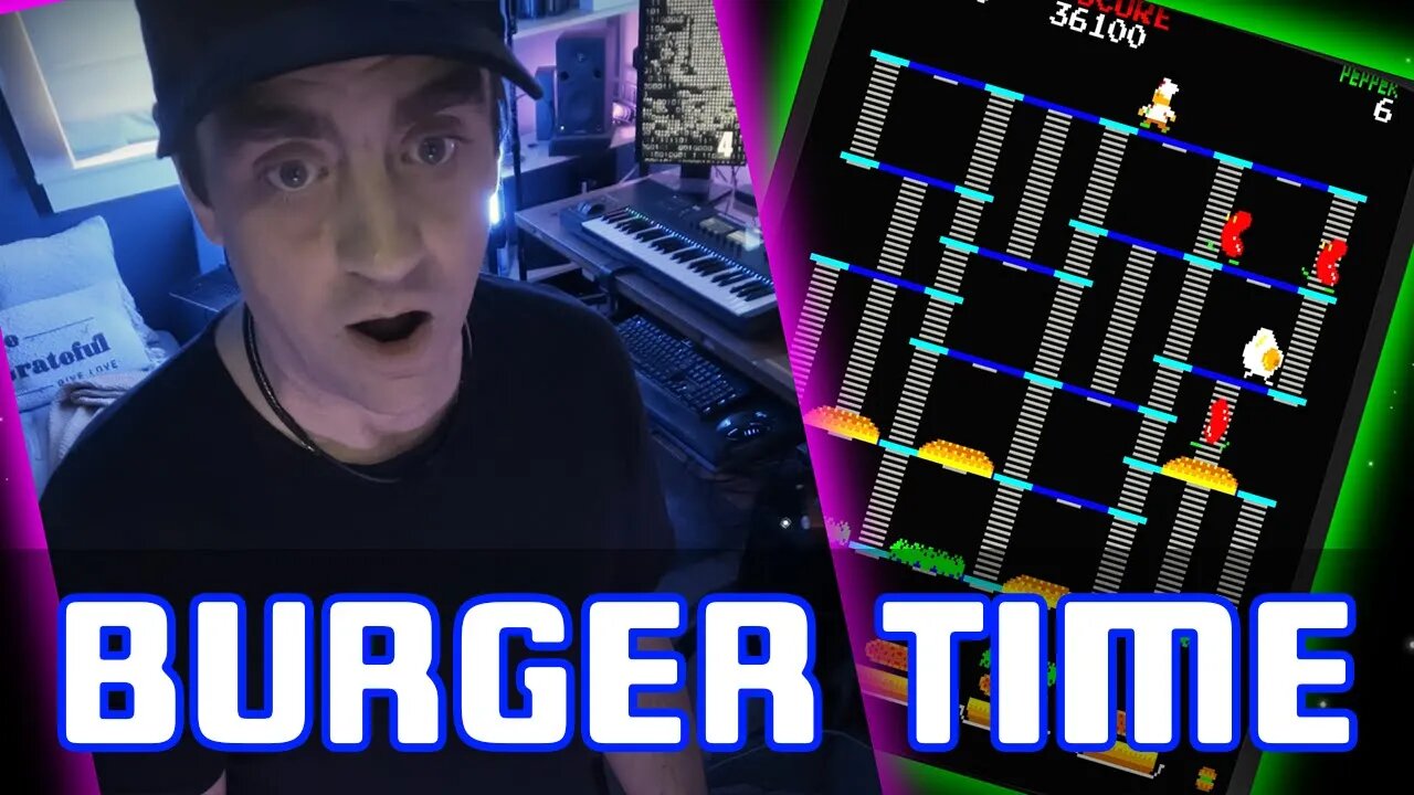 Wrong F**king Button! | Classic Arcade Burger Time