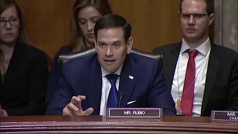 Rubio Discusses Threat Iran Poses to U.S. at SFRC Hearing with Secretary of State Pompeo