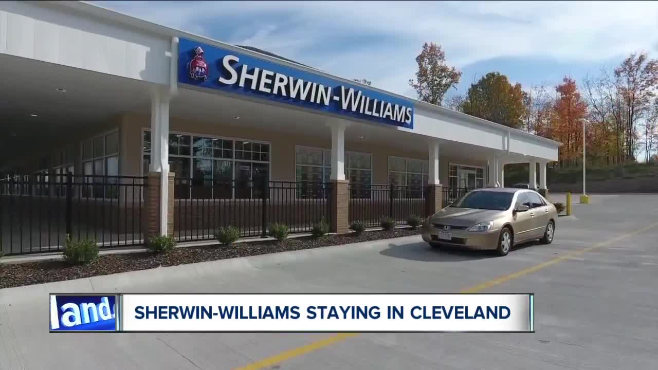 Sherwin-Williams announces world headquarters to stay in Cleveland