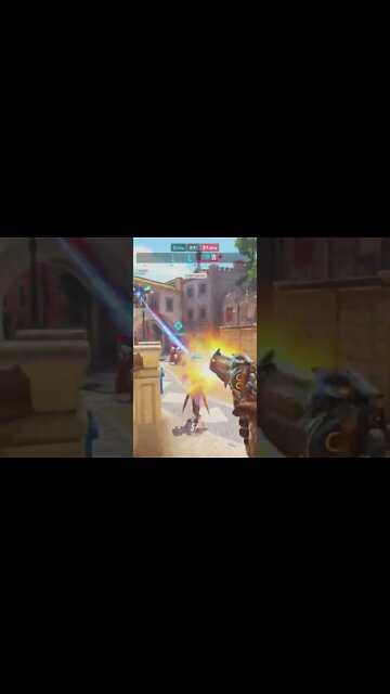 Shooting Winston in his big fat butt as Cassidy in Overwatch 2