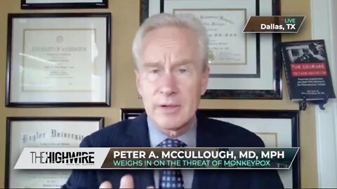 DR. MCCULLOUGH ON MONKEYPOX
