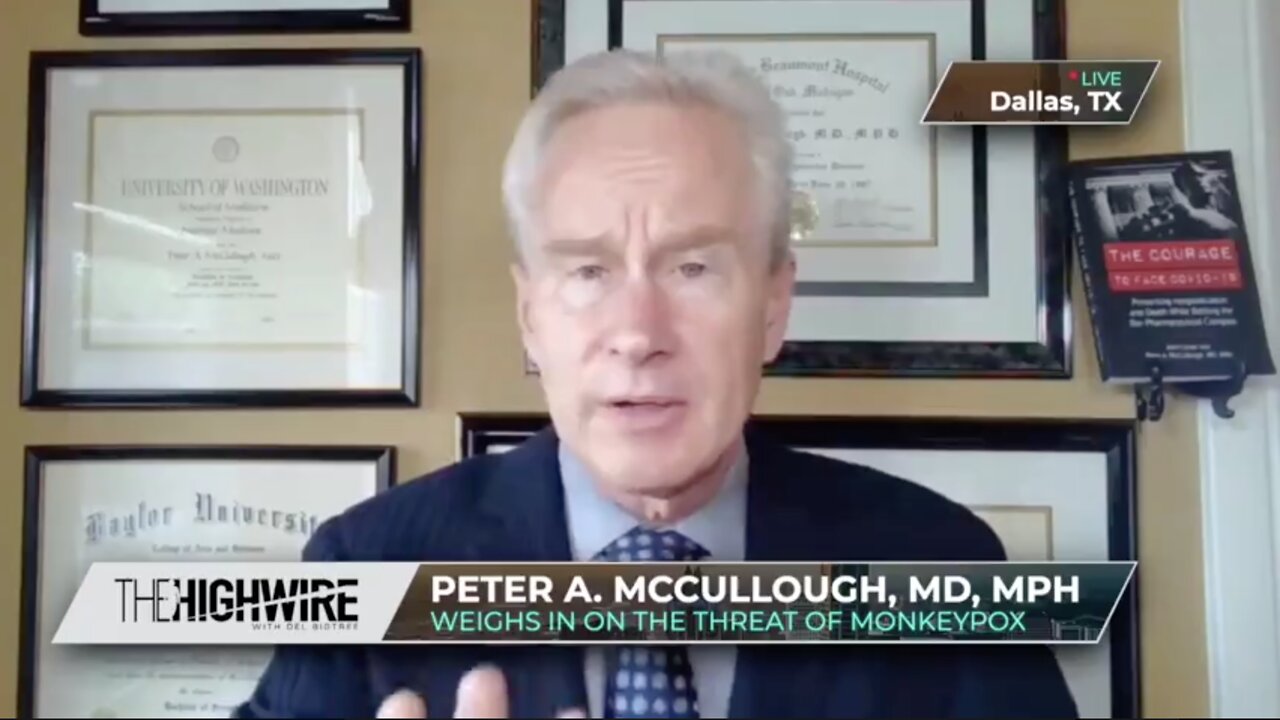 DR. MCCULLOUGH ON MONKEYPOX