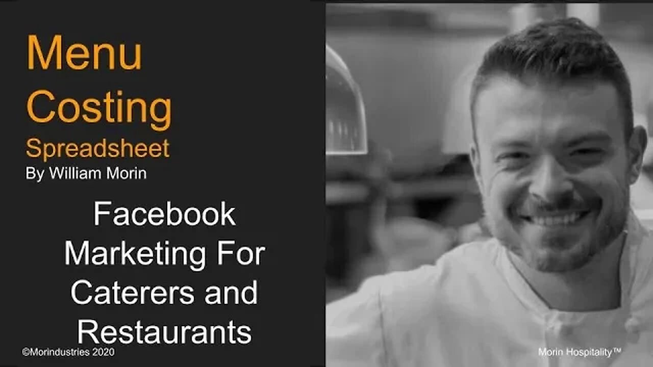 Digital Marketing for Restaurant Module 1 Catering Business Digital Marketing Facebook Marketing