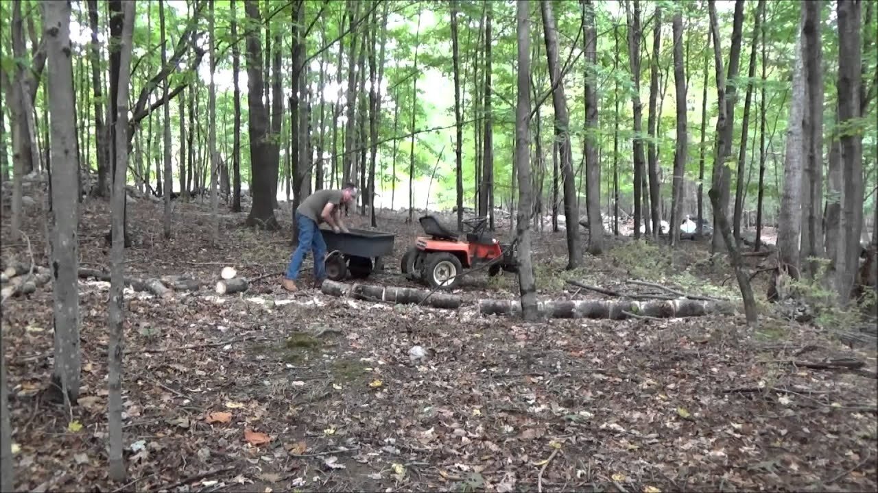 Finishing Tiny Home Window Framing And Cutting Firewood S24